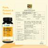 TruHabit Omega3 Fish Oil Capsules Omega 3 (60 Capsules) Fish Oil Omega 3 Capsule 1000mg (180mg EPA & 120mg DHA)- Lemon Flavoured Fishoil Omega 3 Capsules for Men, Omega 3 Fish Oil Capsules for Women view 4