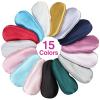 15pcs Sleep Mask for Sleeping-Adjustable Elastic Band Blackout Eye Mask, Soft and Comfortable Eye Sleep Mask, Suitable for Bed, Plane, Long-Distance Ride, Office (Multicolor) view 2