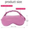 15pcs Sleep Mask for Sleeping-Adjustable Elastic Band Blackout Eye Mask, Soft and Comfortable Eye Sleep Mask, Suitable for Bed, Plane, Long-Distance Ride, Office (Multicolor) view 3