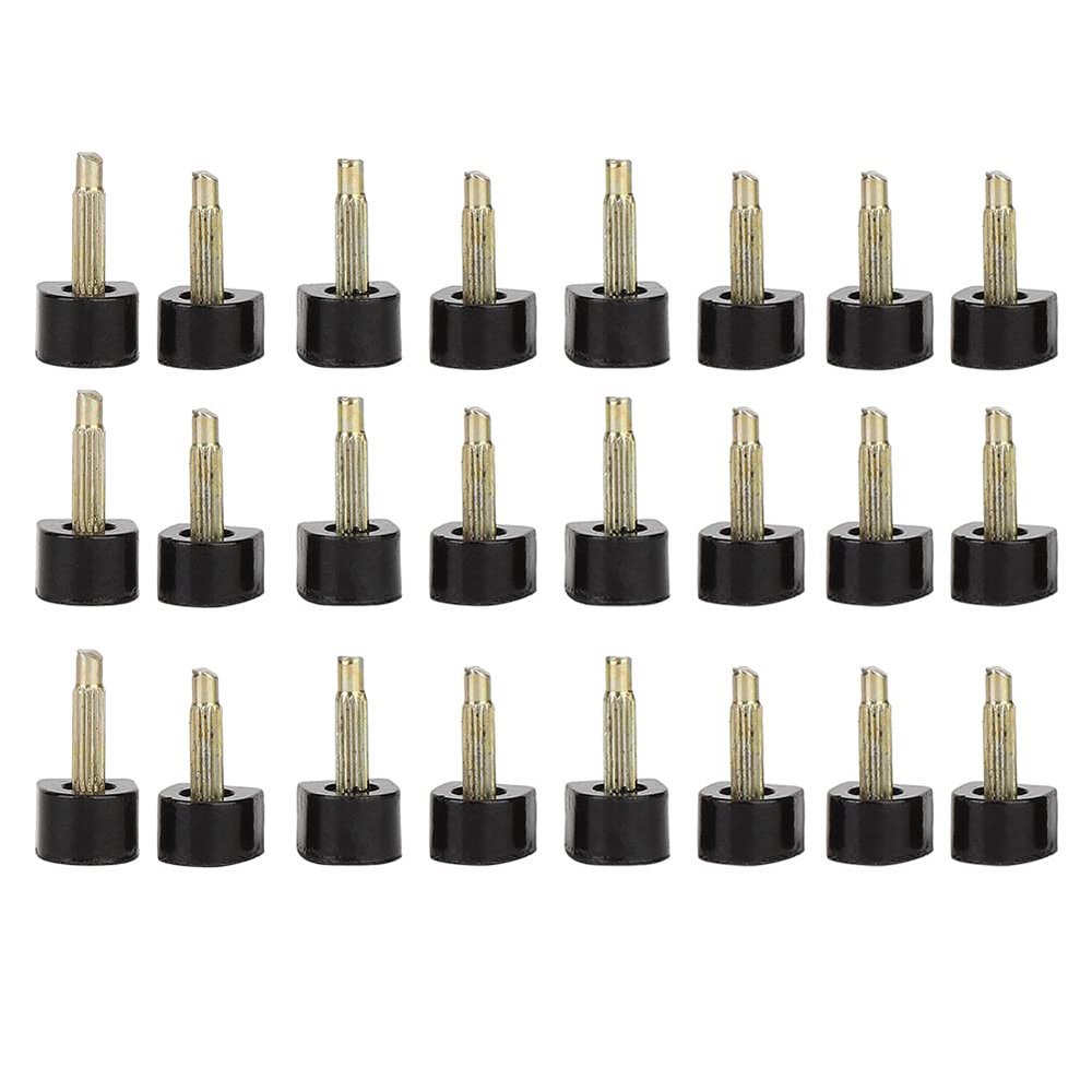 24pcs Heel Replacement Tips, High Heels Tips Replacement Shoes Repair Tool, Non Slip Shoes Repair Heel Dowels Protector(9x9cm)