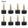 24pcs Heel Replacement Tips, High Heels Tips Replacement Shoes Repair Tool, Non Slip Shoes Repair Heel Dowels Protector(9x9cm) view 3