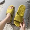 Acupressure Massage Slippers for Plantar Fasciitis for Women Acupuncture Slippers Arthritis Neuropathy Pain Relief Non-Slip Massage Sandals Womens Stress Relief Gifts for Bath (US Women 5.5-6, Yellow) view 2