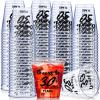 Zubebe 100 Pieces Cheers to Years Birthday Shot Glasses 2 oz Disposable Cups, Birthday Party Favors for Her and Him Women Men Anniversary Wedding Decorations(Cheers to 30 Years) view 1