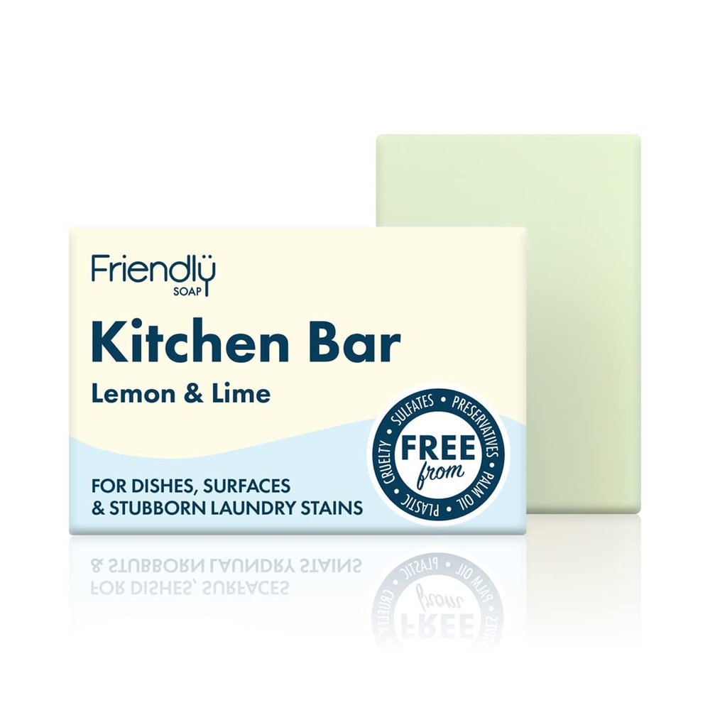 Friendly Soap Natural Lemon & Lime Kitchen Soap Bar 3.35 oz