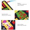 Pilipane Fidget Blanket, Dementia Products for Elderly, Activity Board Relief Anxiety Puzzle Bus Shape Dementia Sensory Pad for Old People Toddlers view 2