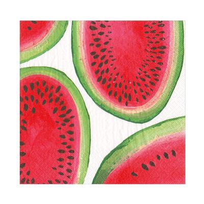 Caspari Kahlo's Collage Luncheon Napkins - 20 Per Package
