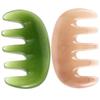 2pcs Gua Sha Scraping Massage Comb Massage Wide Comb Multi-Functional Handheld Massage Tool view 1