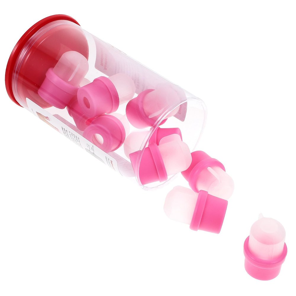 Pink Wearable Nail Soaker Cover Remover 20pcs for Salon Use