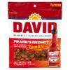 DAVID Roasted and Salted Jumbo Sunflower Seeds, Frank's Redhot Flavor, 5.25oz. view 1