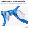 Beavorty Eyeglass Nose Pads Anti Slip Silicone Nose Bridge Cushion for Comfortable Glasses Wear Replacement Pads 4 Pieces 0.90X0.78X0.13In view 4