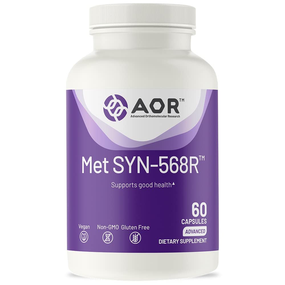 AOR Advanced Orthomolecular Research Met SYN-568R, 60 Capsules