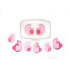 Docs Proplugs Combo Pack  Child (Ages 05)  Non-Vented  Pink  Includes Case | 4 Sizes in One Pack | Reusable Earplugs for Bathing, Swimming & More | Blocks Water & Noise | Made in USA view 2