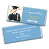12ct Personalized Graduation Party Favors Wrapped Candy Bars with Photo - Congrats (12 Count) - Baby Blue view 2