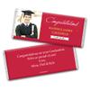 12ct Personalized Graduation Party Favors Engraved Chocolate Bars with Photo - Congrats (12 Count) with Photo - Congrats - Red view 2