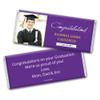 12ct Personalized Graduation Party Favors Wrapped Candy Bars with Photo - Congrats (12 Count) - Purple view 2