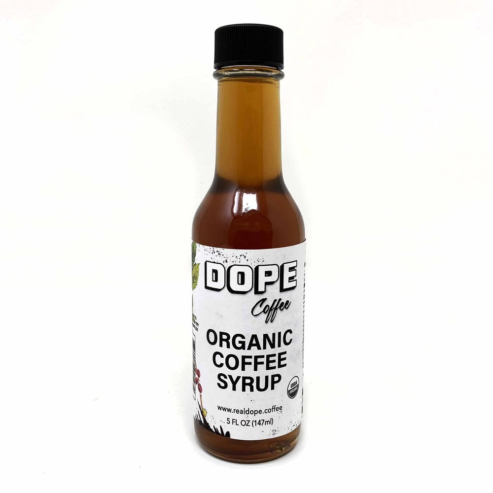 Dope Coffee, Coffee Infused Syrup 100% Organic Fair Trade, Coffee Flavored by Dope Coffee