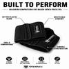 Iron Bull Strength Compression Elbow Sleeves for Lifting (Black, 12.5") - Maximum Compression for Bigger Bench Press PRs view 2