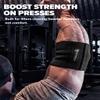 Iron Bull Strength Compression Elbow Sleeves for Lifting (Black, 12.5") - Maximum Compression for Bigger Bench Press PRs view 3