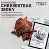 Side Project Beef Jerky - Cheesesteak Beef Jerky - Philly-Inspired Savory Snack with Steakhouse Flavor - High Protein Snack - Tender, Gluten Free - Chef Crafted & Small Batch - 2 oz Bag (Pack of 2) view 3