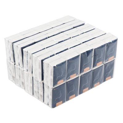 Uumitty 100 Pack Pocket Tissues Travel Packs, 600 Sheet Mini Tissues Bulk, 4-Ply Small Travel Size Paper Individual Pocket Size