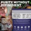 Sea Salt Superstore Coarse Sea Salt for Grinder Refill, Coarse Grain Kosher, Non-Iodized Unrefined Baja Salt for Cooking, Mineral-Rich, 14 oz Bag view 2
