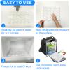 Dry Ice Packs for Shipping, 10 Sheets,240Cells, Dry Ice Packs for Coolers, Lunch Boxes, Shipping Cold Packs Long Lasting, Reusable Gel Freezer Pack Ice Blanket for Cooler, Cut to Any Size view 4