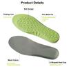 2 Pairs Honeycomb Elastic Shock Absorbing Shoe Insoles Breathable Sneaker Inserts Sports Shoe Insole Replacement Insoles for Men Women Kids (kids5-7.5 / women7-8.5) view 4