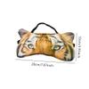 3D Cute Animal Funny Sleep Eye Mask for Men Women, Soft Plush Tiger Blindfold Sleeping Mask for Plane Travel Yoga Office Snap Nap Eye Cover Eyeshade view 2