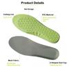 2 Pairs Honeycomb Elastic Shock Absorbing Shoe Insoles Breathable Sneaker Inserts Sports Shoe Insole Replacement Insoles for Men Women Kids (women9-10/ men7-9.5) view 4