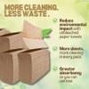 1250ct Brown Organic Unbleached Z-Fold Paper Towels | 100% Post-Consumer Waste, Sustainable Multifold Towels Bulk | Commercial Tri-Fold Recycled Paper Towels for Office, Bathroom, Kitchen Use view 2