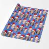 M YESCUSTOM Personalized Christmas Wrapping Paper Merry Christmas Photo Name Customized Funny Xmas Gift Wrapping Paper Roll (USA Shipped) view 2