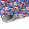 M YESCUSTOM Personalized Christmas Wrapping Paper Merry Christmas Photo Name Customized Funny Xmas Gift Wrapping Paper Roll (USA Shipped) view 4