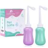 GOLDEN DEER 2 Pack Peri Bottle for Postpartum Care for Perineal Recovery 12.7 OZ Purple&Turquoise view 1