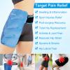 Hip Ice Pack Wrap After Surgery, Reusable Cold Pack for Bursitis Hip Replacement Surgery, Hip Flexor Pain, Gel Ice Packs for Hip Injuries Cold Compress Therapy, Ice Pack Wrap for Sciatica, Swelling view 2