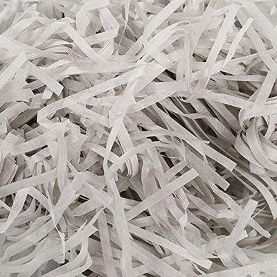 Shredded Crinkle Paper Raffia Filler DIY Wedding Party Gift Box Candy Material Packaging Filler 100g (Color : 23 Silver, Size : 100g)
