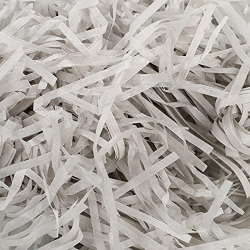 Shredded Crinkle Paper Raffia Filler DIY Wedding Party Gift Box Candy Material Packaging Filler 100g (Color : 23 Silver, Size : 100g)