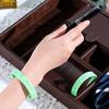 2 Pack Light Green Silicone Bracelets - Light Green Rubber Colored Wristbands for Celiac Disease, STD, & Human Papilloma Virus view 2