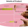 6pcs Nasal Bandage Nasal Waterproof Dressing Holder Nose Surgery Elastic Bandage Post Surgical Nasal Postoperative Supplies-Pink view 3