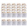 predolo 25-Piece Creative Flower Square Wedding Candy Box, Stylem, Floral, 9cm x 6.5cm, Wedding & Party Favor, Paper, Uncoated, Gift Wrap view 1