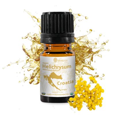 Nature Packaged Helichrysum Essential Oil - Direct from Malagassi Farms in Madagascar - 100% Pure Therapeutic Grade - Bulk Essential Oils - Used for Soap Making & Aromatherapy Oil (5ml)