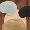 3pairs Heel Pads for High Heels Wear-Resistant Cushion Inserts for Comfortable Fit - Grips Soft and Design for Sports and Dress Shoes view 3