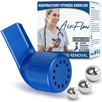 Breathing Exercise Device for Lungs, Flutter Valve, Natural Mucus Clearance and Lung Expansion Device, Lung Exerciser Device