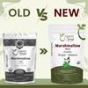 Organic Way Marshmallow Root Powder (Althaea Officinalis) - Herbal Tea | European Wild-Harvest | Organic & Kosher Certified | Non GMO & Gluten Free | USDA Certified | Origin - Albania (1LBS / 16Oz.) view 2