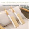 SPLNK Hand Broom Cleaning BrushesHand Brush Soft Bristle with Oiled Beech Wood Handle- Duster Furniture Dusters Brush with Long Wooden Handle Household Dusting Tool view 3
