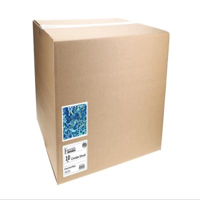 Essentials by Leisure Arts Crinkle Shred Box, Assorted Blue, 10lbs Shredded Paper Filler, Crinkle Cut Paper Shred Filler, Box Filler, Shredded Paper for Gift Box, Paper Crinkle Filler, Box Filling