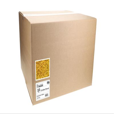 Essentials by Leisure Arts Crinkle Shred Box, Assorted Yellow, 10lbs Shredded Paper Filler, Crinkle Cut Paper Shred Filler, Box Filler, Shredded Paper for Gift Box, Paper Crinkle Filler, Box Filling