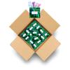 Green Fern Style Menstrual Kit All-in-One 50 Pack | Convenience on The Go | Period Kit Pack for Travelling, Tweens & Teenagers or just When Youre Out | Individually Wrapped Feminine Hygiene Product view 1