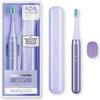 Aquasonic Icon ADA-Accepted Rechargeable Toothbrush | Magnetic Holder & Slim Travel Case | 2 Brushing Modes & Smart Timers | Gentle Micro-Vibrations (Lilac) view 1