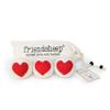 Friendsheep Wool Dryer Balls, Organic Reusable Fabric Softener Alternative for Laundry, Handmade, Fair Trade, Hypoallergenic, Eco-Friendly, Plastic-Free (3 Pack XL  Red Heart ) view 1