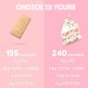 No Sugar Keto Bar Snack - Low Carb No Sugar Keto Snack Food with Keto Friendly Macros (24 x 1.41oz Bars, Birthday Cake) view 3